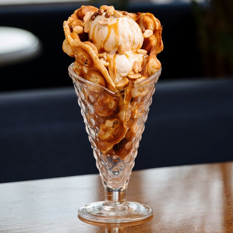 К Гонконгская вафля Сникерс